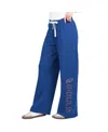 G-iii 4her By Carl Banks Royal Buffalo Bills Field Wide Leg Sweatpants In Blue