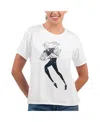 G-iii 4her By Carl Banks Women's White Houston Texans Play The Ball T-shirt In White