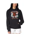 G-iii 4her By Carl Banks Women'sâ Black San Francisco Giants Flowers Graphic Pullover Hoodie In Black