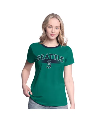 G-iii 4her By Carl Banks Women'sâ Green Seattle Mariners Pitch T-shirt