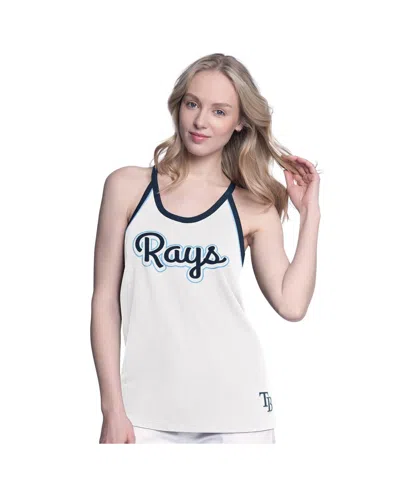 G-iii 4her By Carl Banks Women's White Tampa Bay Rays Curveball Tank Top
