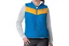 G-iii Los Angeles Chargers Women's Reversible Game Rule Vest In Blue In Blue