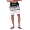 G-III SPORTS BY CARL BANKS G-III SPORTS BY CARL BANKS  BLACK LAS VEGAS RAIDERS JUMP SHOT VOLLEY SWIM TRUNKS