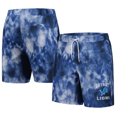 G-iii Sports By Carl Banks Blue Detroit Lions Change Up Volley Swim Trunks