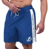 G-III SPORTS BY CARL BANKS G-III SPORTS BY CARL BANKS BLUE TAMPA BAY LIGHTNING STREAMLINE VOLLEY SWIM TRUNKS