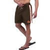 G-III SPORTS BY CARL BANKS G-III SPORTS BY CARL BANKS BROWN CLEVELAND BROWNS STREAMLINE VOLLEY SWIM SHORTS