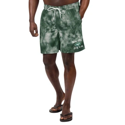 G-iii Sports By Carl Banks Green New York Jets Change Up Volley Swim Trunks