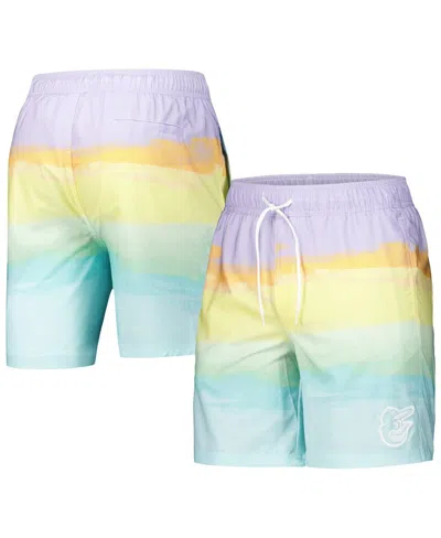 G-III SPORTS BY CARL BANKS MEN'S BALTIMORE ORIOLES PERFECT GAME VOLLEY BOARD SHORTS