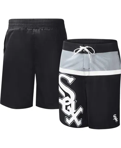 G-iii Sports By Carl Banks Men's  Black Chicago White Sox Sea Wind Swim Shorts
