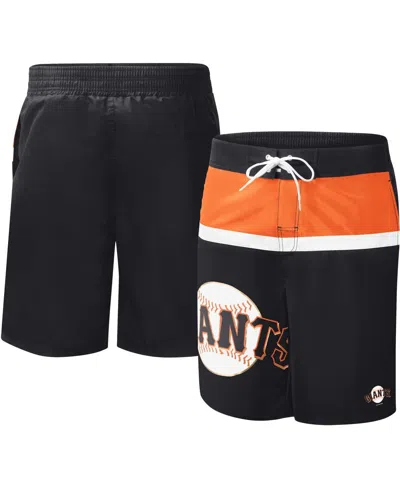 G-iii Sports By Carl Banks Men's  Black San Francisco Giants Sea Wind Swim Shorts