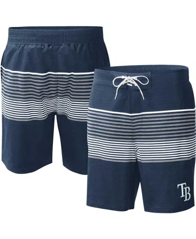 G-iii Sports By Carl Banks Men's  Navy Tampa Bay Rays Coastline Volley Swim Shorts