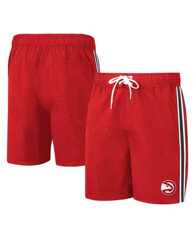 G-iii Sports By Carl Banks Men's  Red Atlanta Hawks Sand Beach Volley Swim Shorts