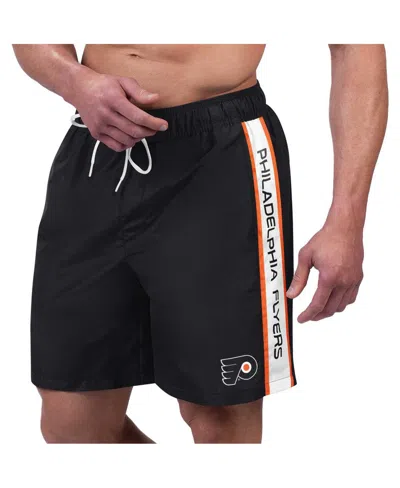 G-iii Sports By Carl Banks Men's Philadelphia Flyers Streamline Volley Swim Trunks In Orange