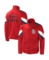 G-iii Sports By Carl Banks Men's Red St. Louis Cardinals Earned Run Full-zip Jacket In Red