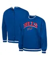 G-iii Sports By Carl Banks Men's Royal Buffalo Bills Adaptive Blocker Fleece Pullover Sweatshirt In Blue
