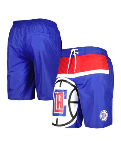 G-iii Sports By Carl Banks Men's Royal La Clippers Sea Wind Swim Trunks In Blue