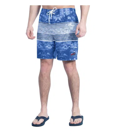 G-iii Sports By Carl Banks Men's Royal/gray Buffalo Bills Horizon Volley Swim Shorts In Multi