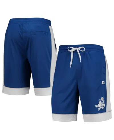 G-iii Sports By Carl Banks Men's Royal/white Dallas Cowboys Fan Favorite Fashion Shorts In Blue