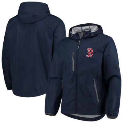 G-iii Sports By Carl Banks Navy Boston Red Sox Double Play Lightweight Hoodie Jacket