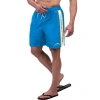G-III SPORTS BY CARL BANKS G-III SPORTS BY CARL BANKS POWDER BLUE LOS ANGELES CHARGERS STREAMLINE VOLLEY SWIM SHORTS