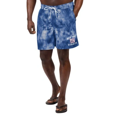 G-iii Sports By Carl Banks Royal New York Giants Change Up Volley Swim Trunks
