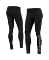 G-iii Sports By Carl Banks Women's  Black Los Angeles Lakers Stadium Leggings In Black