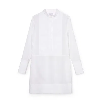 G. Label By Goop Boyfriend Shirtdress In White