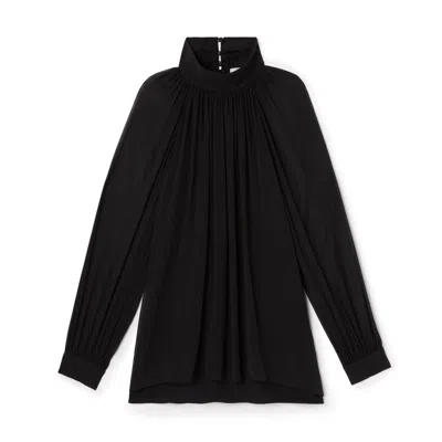 G. Label By Goop Chiffon Blouse In Black