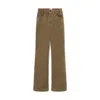 G. Label By Goop High-rise Corduroy Pant In Cognac