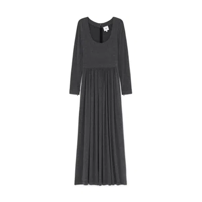 G. Label By Goop Jersey Dress In Charcoal