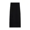G. Label By Goop Knit Pencil Skirt In Black