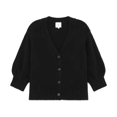 G. Label By Goop La Femme Cardigan In Black