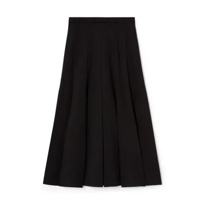 G. Label By Goop Lace-paneled Skirt In Black