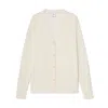 G. Label By Goop Lennon Cashmere Cardigan In White