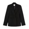 G. Label By Goop Lew Double-breasted Jacket In Black