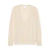 G. Label By Goop Lilian V-neck Sweater In Oat