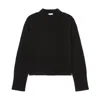G. Label By Goop Relaxed Crewneck Sweater In Black