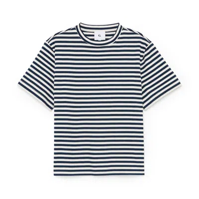 G. Label By Goop The Boy Tee In White,navy