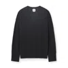 G. Label By Goop The Boyfriend V-neck Sweater In Dark Grey