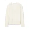 G. Label By Goop The Boyfriend V-neck Sweater In Ivory