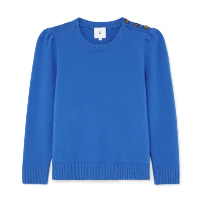 G. Label By Goop The Girlfriend Crewneck In Blue