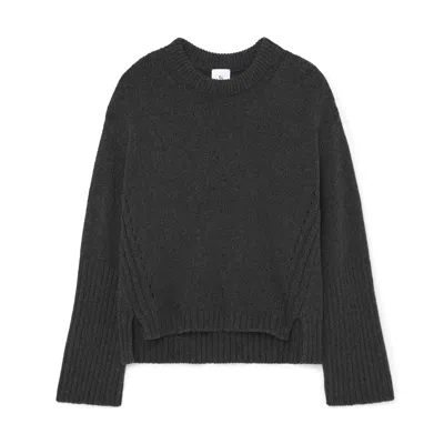 G. Label By Goop The Long-cuff Crew In Charcoal