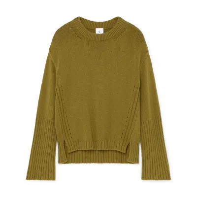 G. Label By Goop The Long-cuff Crew In Peridot