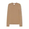 G. Label By Goop The Minimalist Cashmere Sweater In Camel