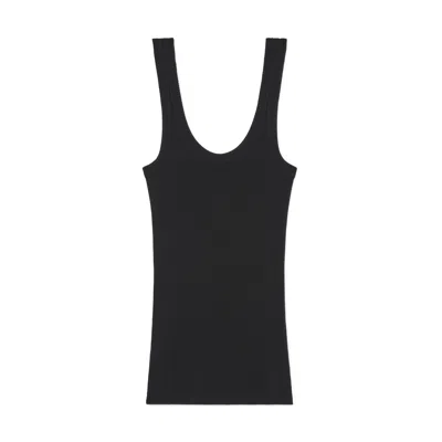 G. Label By Goop The Rib Tank In Dark Navy