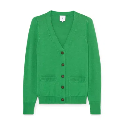 G. Label By Goop The Signature Cardigan In Green