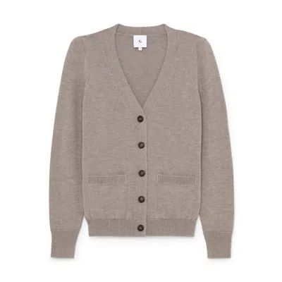 G. Label By Goop The Signature Cardigan In Neutral