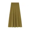 G. Label By Goop The Sleek Knit Skirt In Peridot
