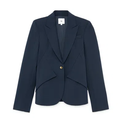 G. Label By Goop The Tailored Jacket In Navy