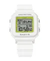 G-shock Baby-g Women's Digital White Resin Watch, 39mm Bgd10k-7 In White